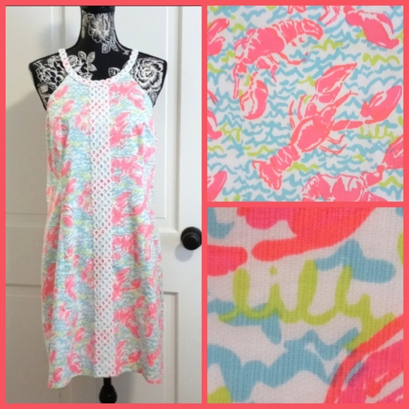 🦞Holy Grail🦞 Lilly Pulitzer - Pearl Shift Dress - Picture 1 of 16